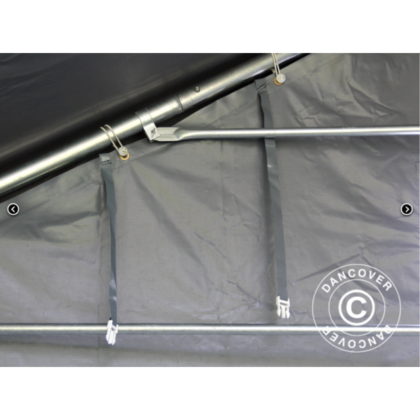 Lagertlt PRO 5x4x2x3,39m PVC 500g, Gr