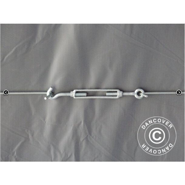 Lagertlt PRO 5x4x2x3,39m PVC 500g, Gr