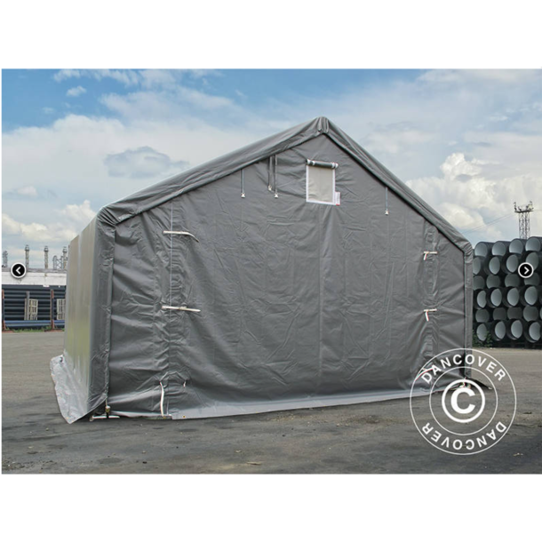 Lagertlt PRO 5x4x2x3,39m PVC 500g, Gr