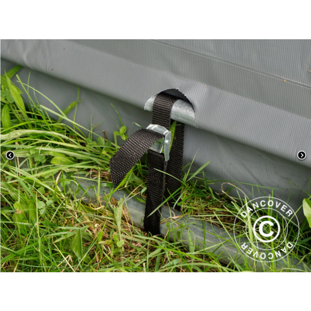 Lagertlt PRO 5x4x2x3,39m PVC 500g, Gr