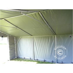 Lagertlt PRO 5x6x2x3,39m PVC 500g, Gr