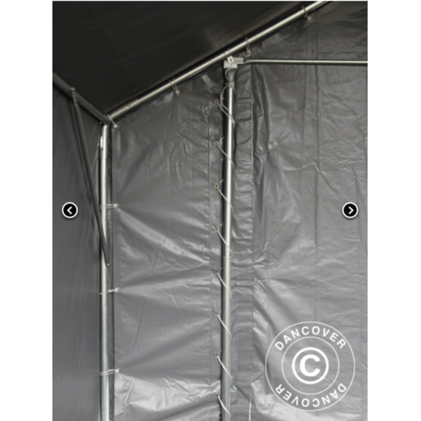 Lagertlt PRO 5x6x2x3,39m PVC 500g, Gr