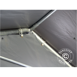 Lagertlt PRO 5x6x2x3,39m PVC 500g, Gr