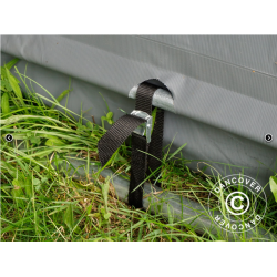 Lagertlt PRO 5x6x2x3,39m PVC 500g, Gr