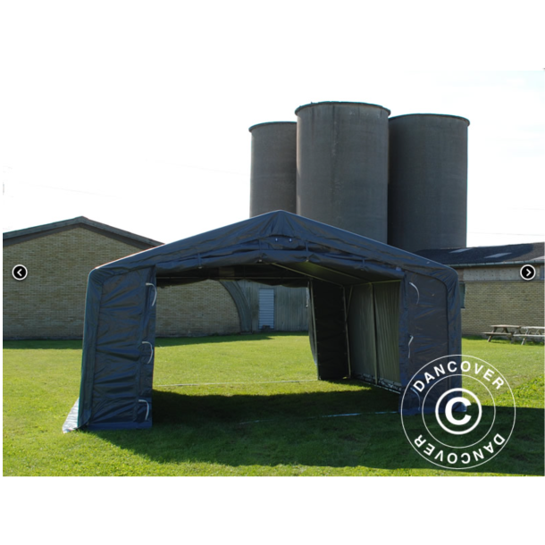 Lagertlt PRO 5x6x2x3,39m PVC 500g, Gr