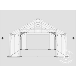 Lagertlt PRO 5x6x2x3,39m PVC 500g, Gr