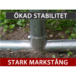 Lagertlt PRO XL 5x8x2,5x3,89m PVC 500g