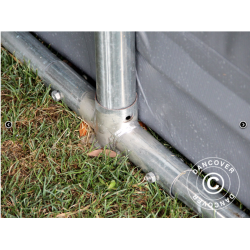 Lagertlt PRO XL 5x8x2,5x3,89m PVC 500g