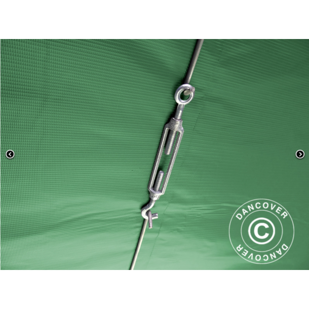 Lagertlt PRO 5x8x2x3,39m PVC 500g