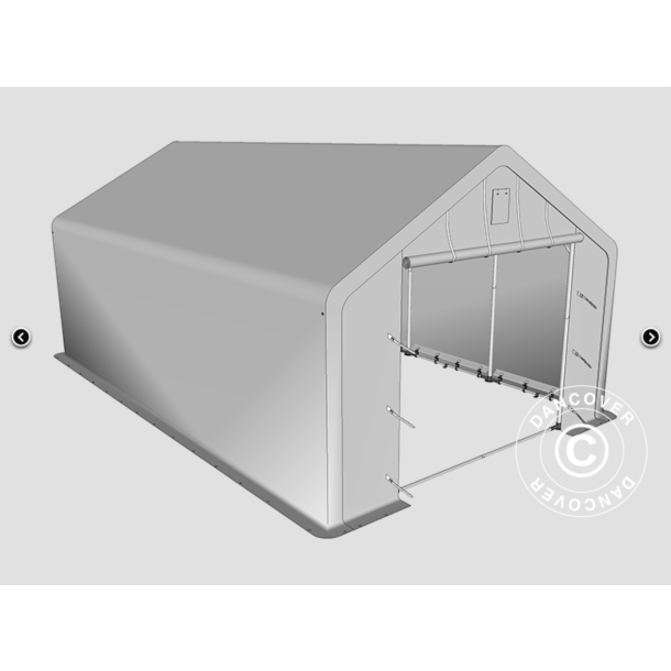 Lagertlt PRO 5x8x2x3,39m PVC 500g