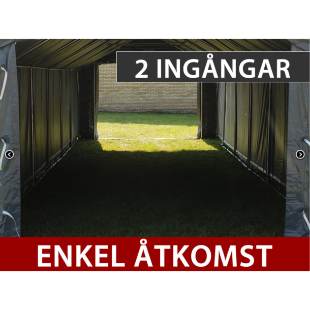 Lagertlt PRO 5x8x2x3,39m PVC 500g