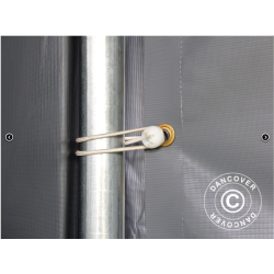 Lagertlt PRO 5x8x2x3,39m PVC 500g