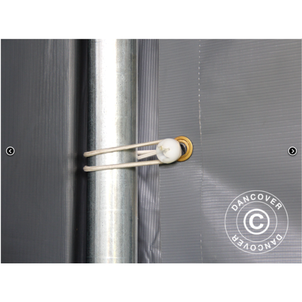 Lagertlt PRO 5x8x2x3,39m PVC 500g