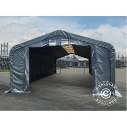 Lagertlt PRO 6x12x3,7m PVC 600g med takpanel