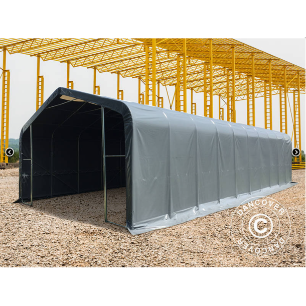 Lagertlt PRO 6x12x3,7m PVC 600g med takpanel