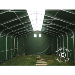Lagertlt PRO 6x12x3,7m PVC 600g med takpanel
