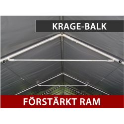 Lagertlt PRO 6x12x3,7m PVC 600g med takpanel