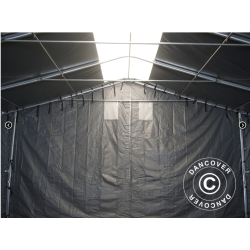 Lagertlt PRO 6x12x3,7m PVC 600g med takpanel