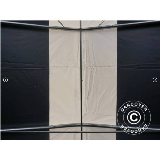 Lagertlt PRO 6x12x3,7m PVC 600g med takpanel