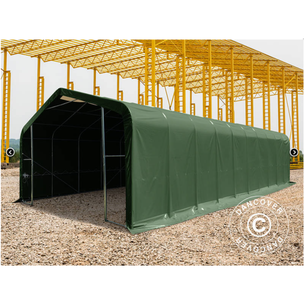 Lagertlt PRO 6x18x3,7m PVC 600g med takpanel