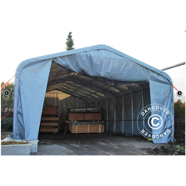 Lagertlt PRO 6x18x3,7m PVC 600g med takpanel