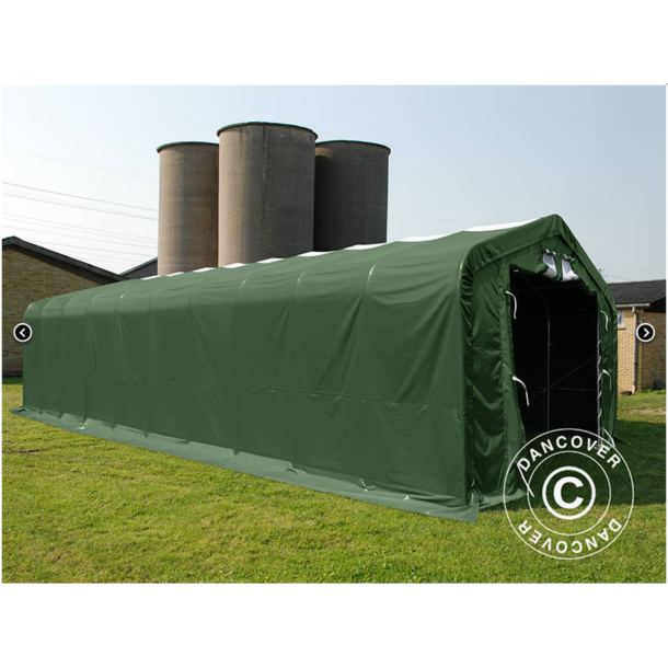 Lagertlt PRO 6x18x3,7m PVC 600g med takpanel