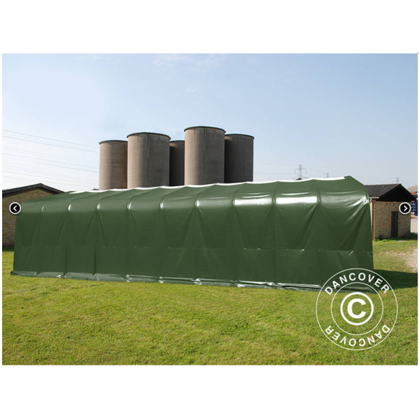 Lagertlt PRO 6x18x3,7m PVC 600g med takpanel