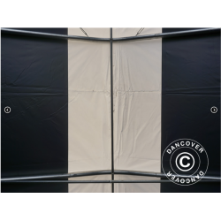 Lagertlt PRO 6x18x3,7m PVC 600g med takpanel