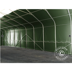 Lagertlt PRO 6x18x3,7m PVC 600g med takpanel