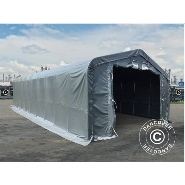 Lagertlt PRO 6x18x3,7m PVC 600g med takpanel