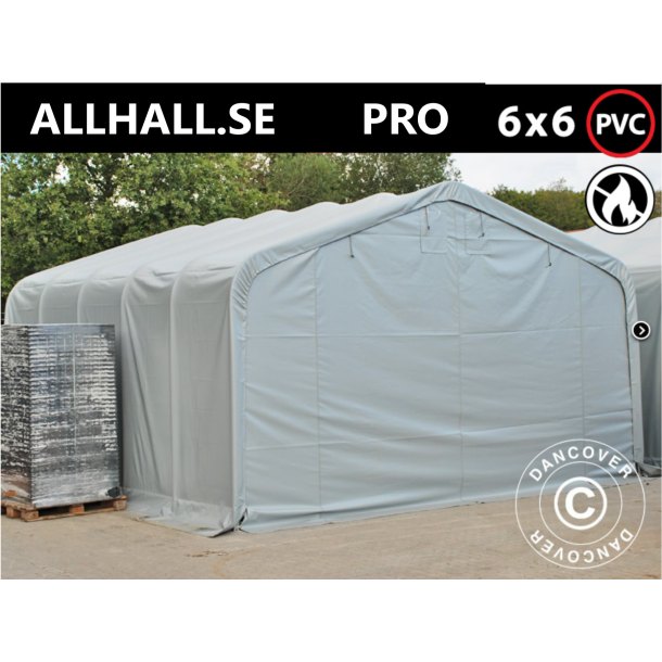 Lagertlt PRO 6x6x3,7m PVC 600g