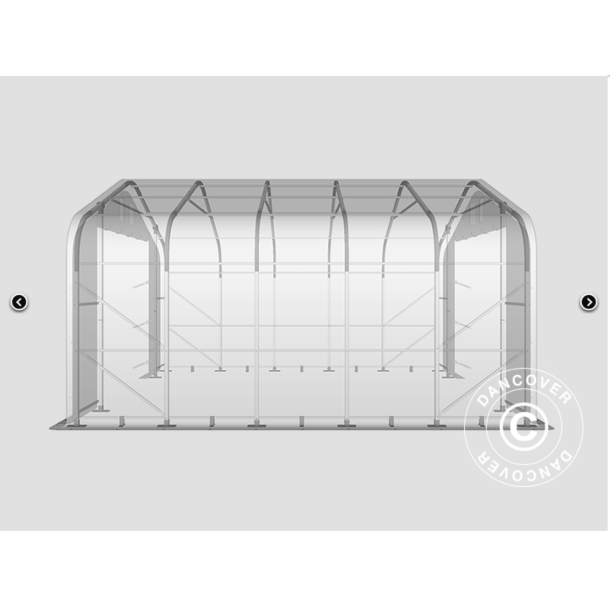 Lagertlt PRO 6x6x3,7m PVC 600g