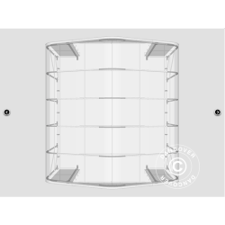 Lagertlt PRO 6x6x3,7m PVC 600g