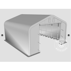 Lagertlt PRO 6x6x3,7m PVC 600g