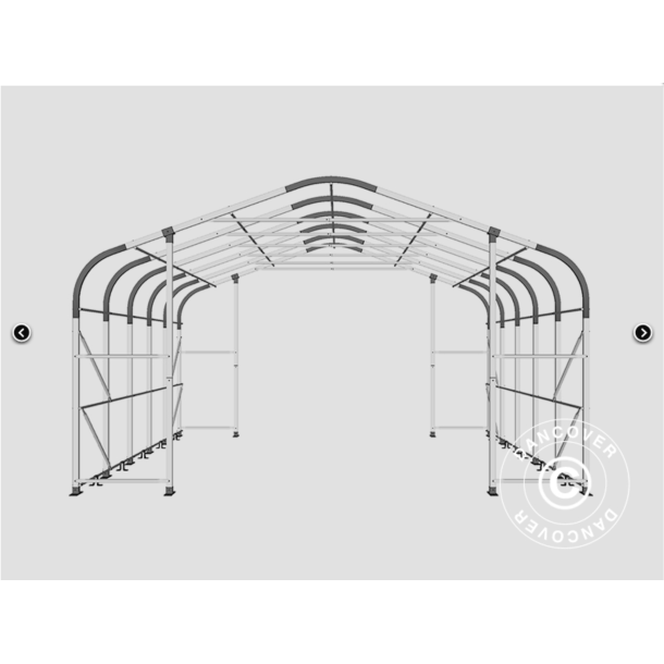 Lagertlt PRO 6x6x3,7m PVC 600g