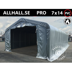 Lagertlt PRO 7x14x3,8m PVC 600g med takpanel