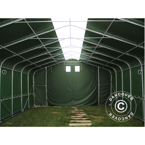 Lagertlt PRO 7x14x3,8m PVC 600g med takpanel