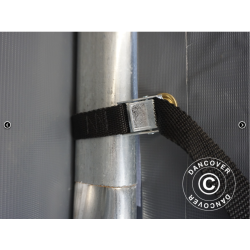 Lagertlt PRO 7x14x3,8m PVC 600g med takpanel