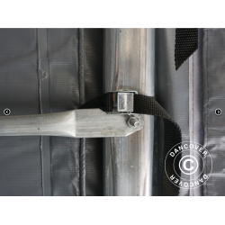 Lagertlt PRO 7x14x3,8m PVC 600g med takpanel