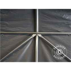 Lagertlt PRO 7x14x3,8m PVC 600g med takpanel