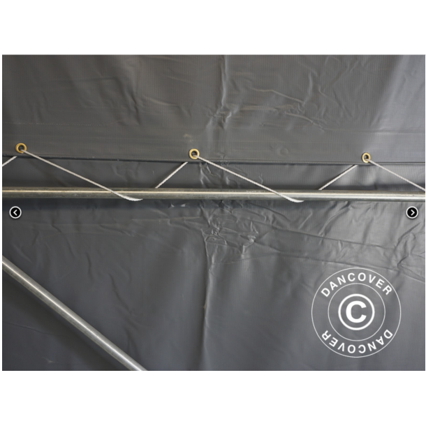 Lagertlt PRO 7x14x3,8m PVC 600g med takpanel