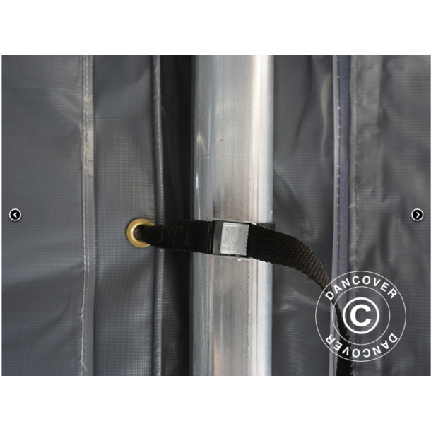 Lagertlt PRO 7x14x3,8m PVC 600g med takpanel