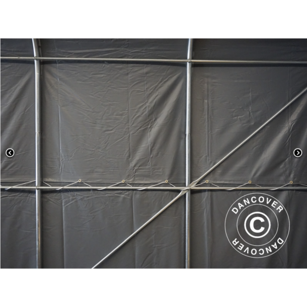 Lagertlt PRO 7x14x3,8m PVC 600g med takpanel