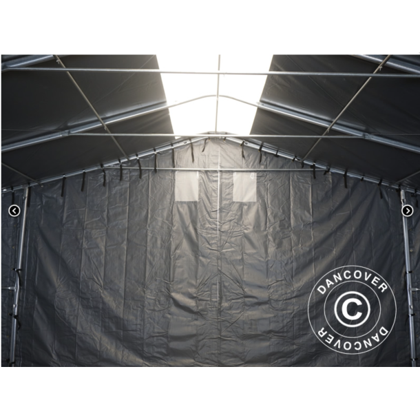 Lagertlt PRO 7x14x3,8m PVC 600g med takpanel