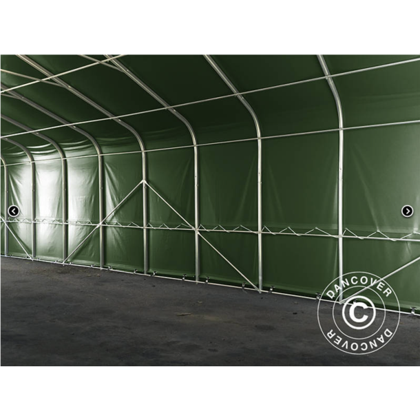 Lagertlt PRO 7x14x3,8m PVC 600g med takpanel