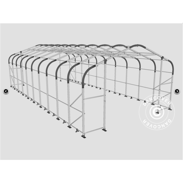 Lagertlt PRO 7x14x3,8m PVC 600g med takpanel