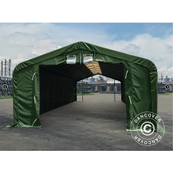 Lagertlt PRO 7x7x3,8m PVC 600g med takpanel