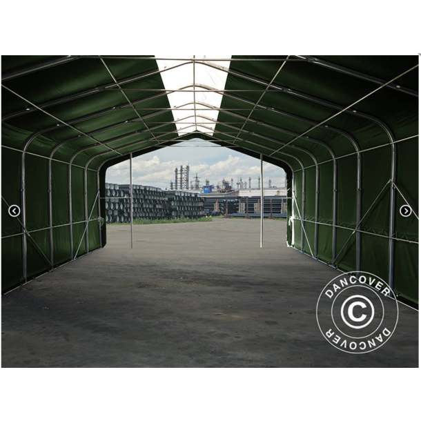 Lagertlt PRO 7x7x3,8m PVC 600g med takpanel