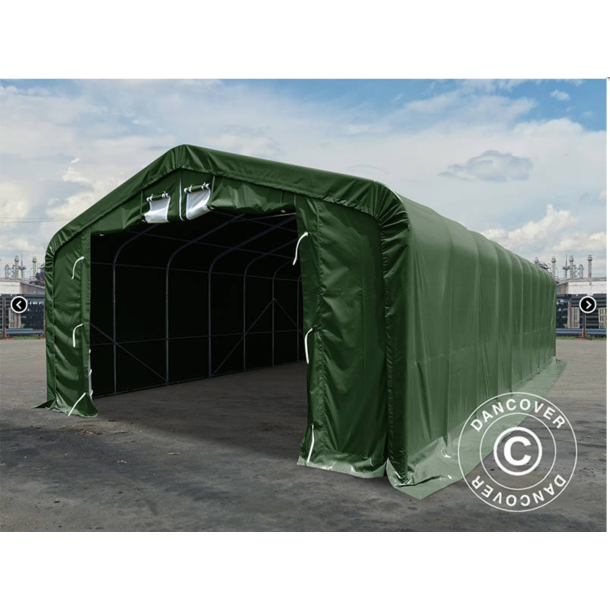 Lagertlt PRO 7x7x3,8m PVC 600g med takpanel