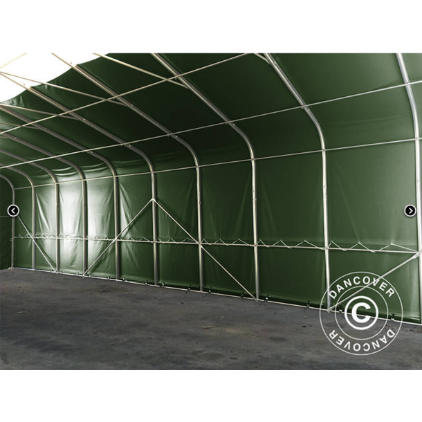 Lagertlt PRO 7x7x3,8m PVC 600g med takpanel